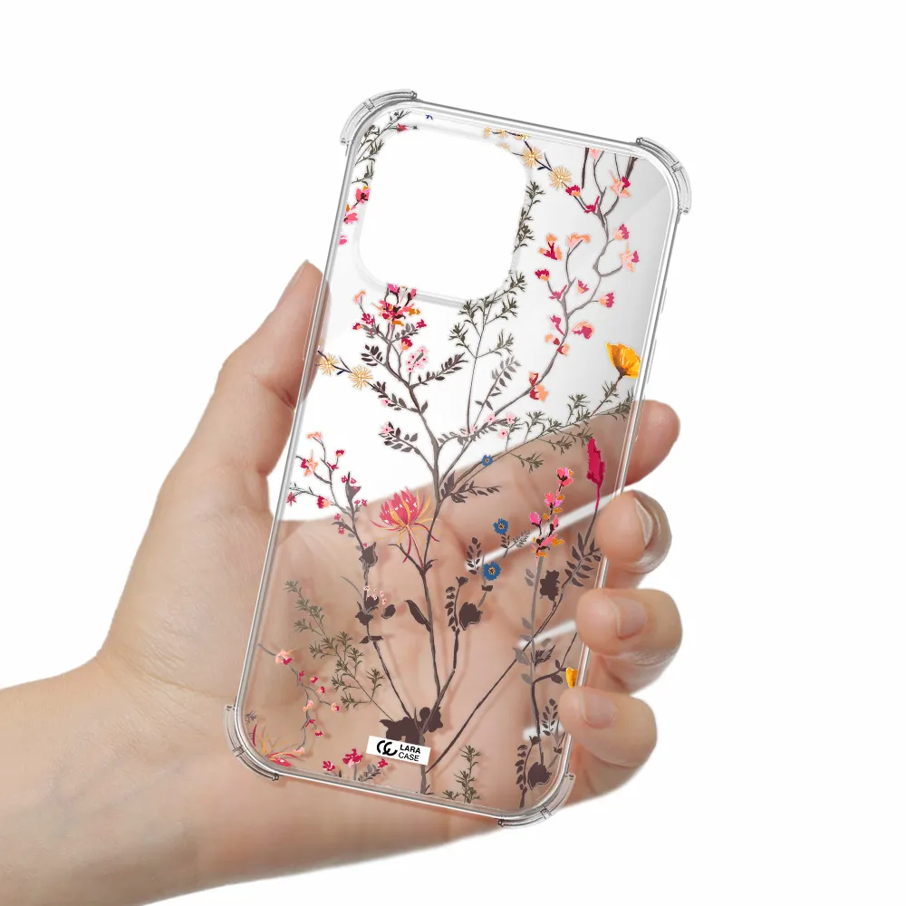 Miniature Flower Apple Iphone 16 Pro Max Clear Pc Case