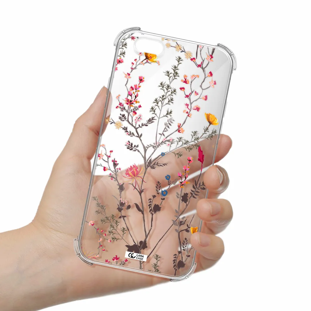 Miniature Flower Apple iPhone 6 Clear PC Case