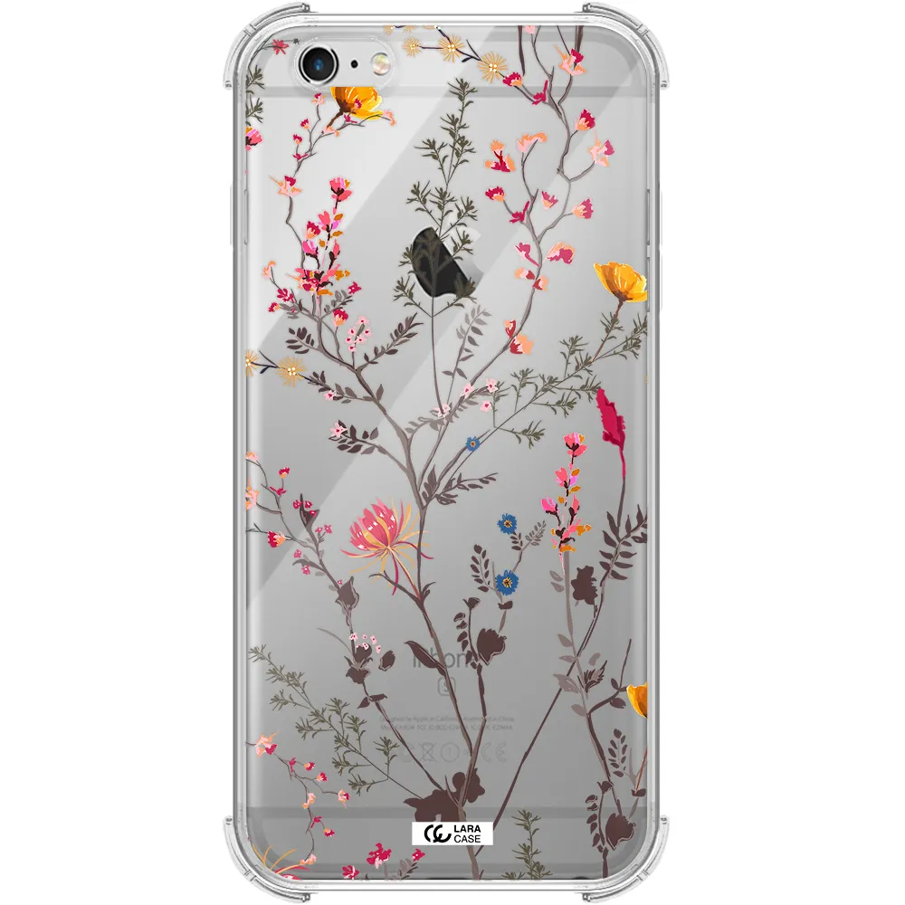 Miniature Flower Apple iPhone 6S Clear PC Case