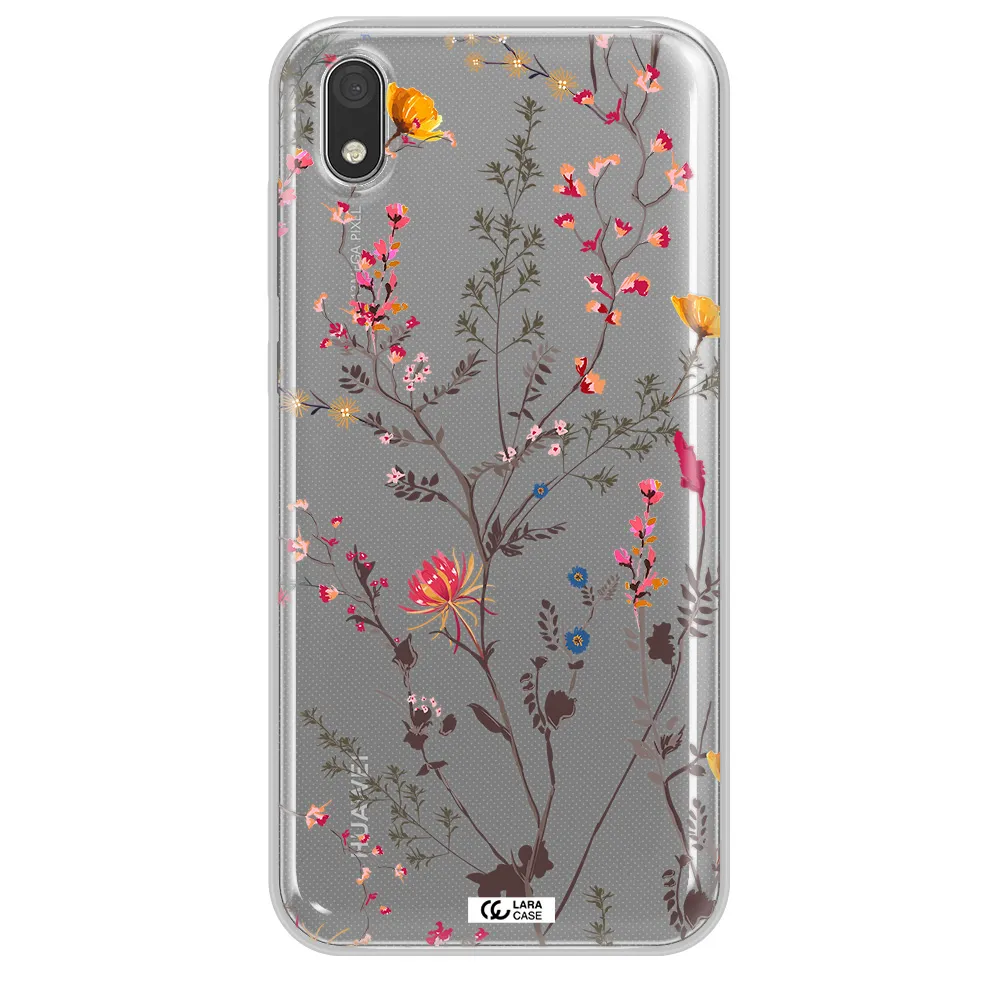 Miniature Flower Huawei Honor 8S Clear TPU Case