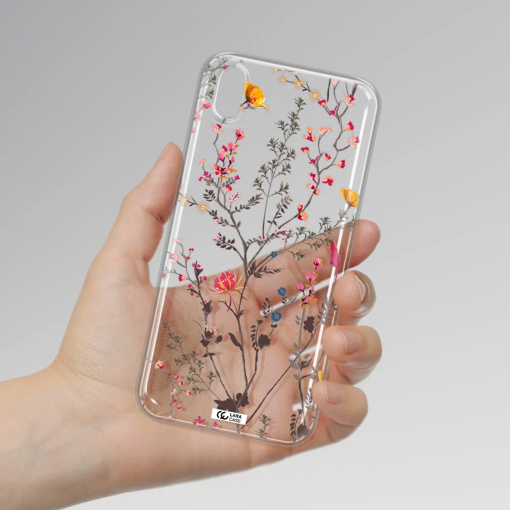 Miniature Flower Huawei Honor 8S Clear TPU Case
