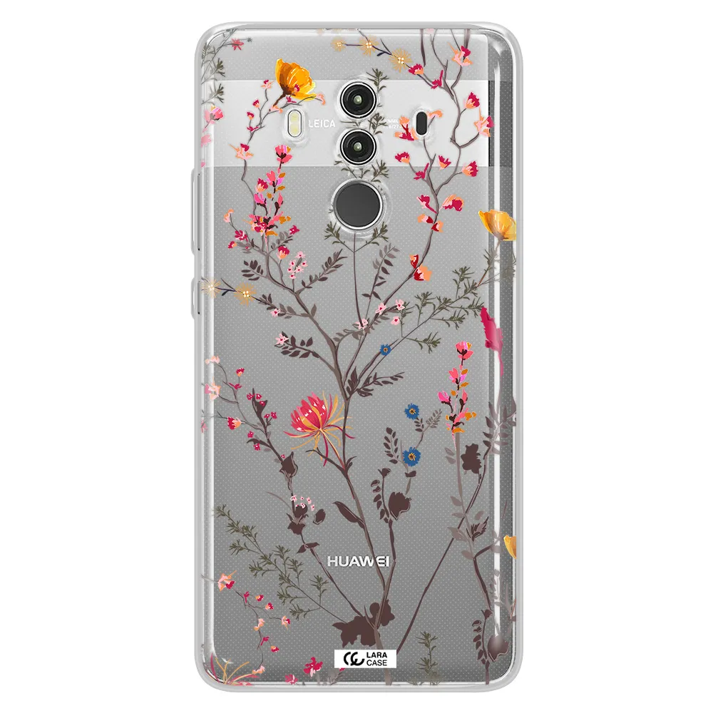 Miniature Flower Huawei Mate 10 Clear TPU Case