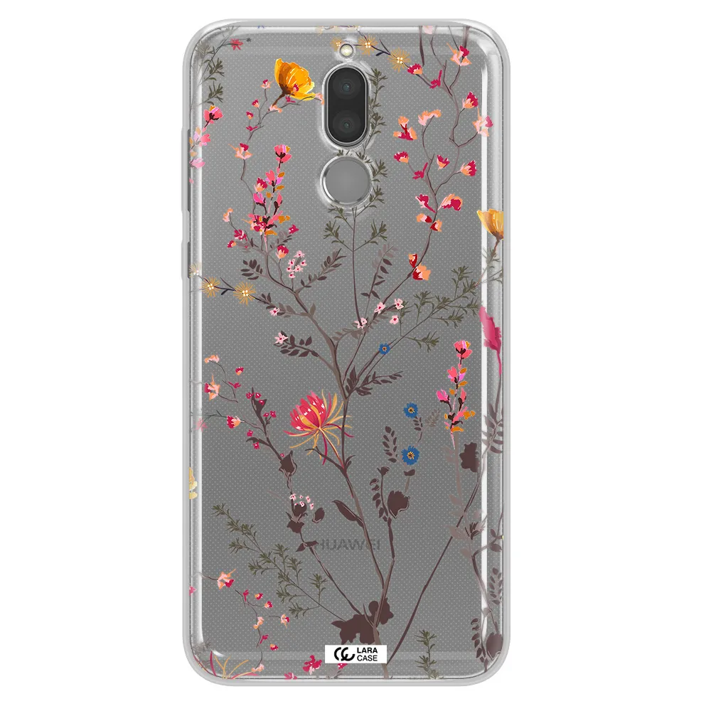 Miniature Flower Huawei Mate 10 Lite Clear TPU Case