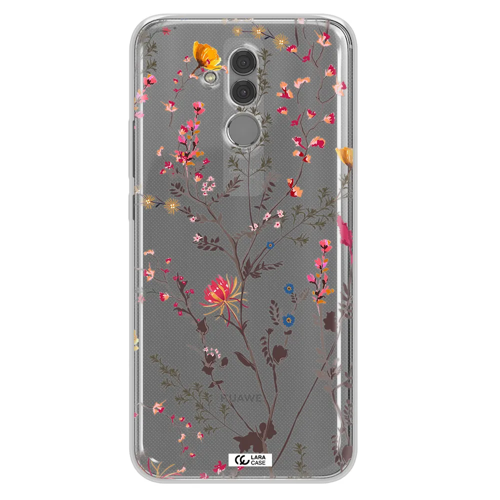 Miniature Flower Huawei Mate 20 Lite Clear TPU Case