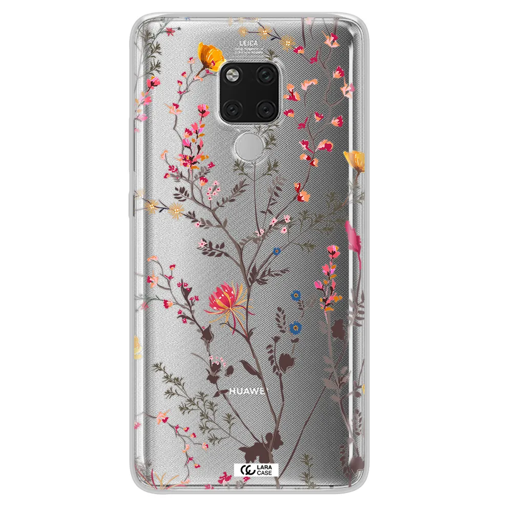Miniature Flower Huawei Mate 20X Clear TPU Case