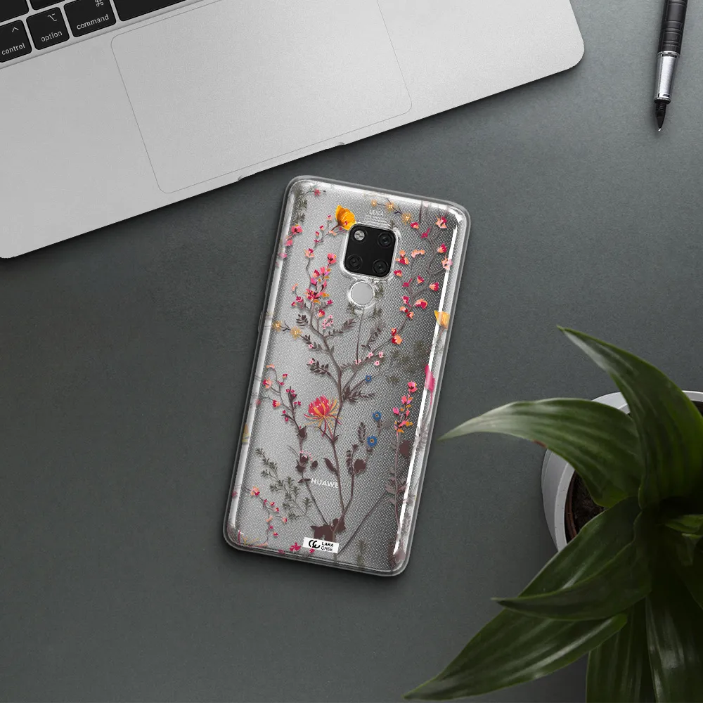 Miniature Flower Huawei Mate 20X Clear TPU Case