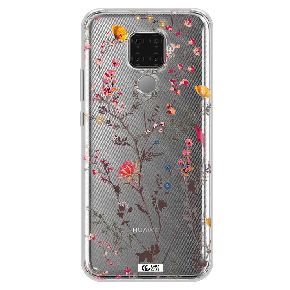 Miniature Flower Huawei Mate 30 Lite Clear TPU Case