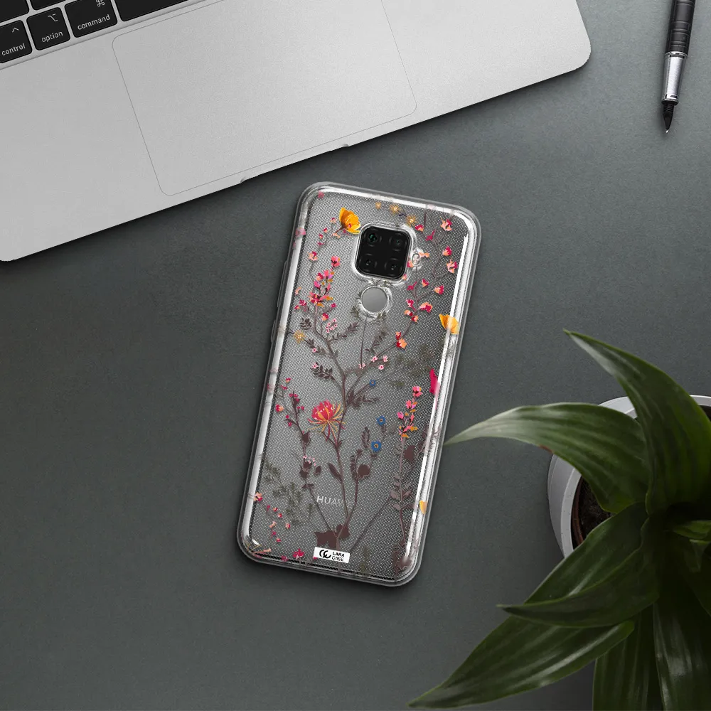Miniature Flower Huawei Mate 30 Lite Clear TPU Case