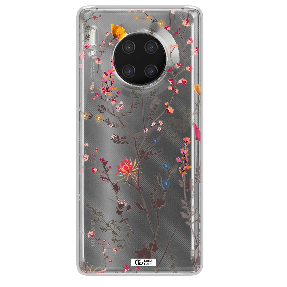 Miniature Flower Huawei Mate 30 Pro Clear TPU Case
