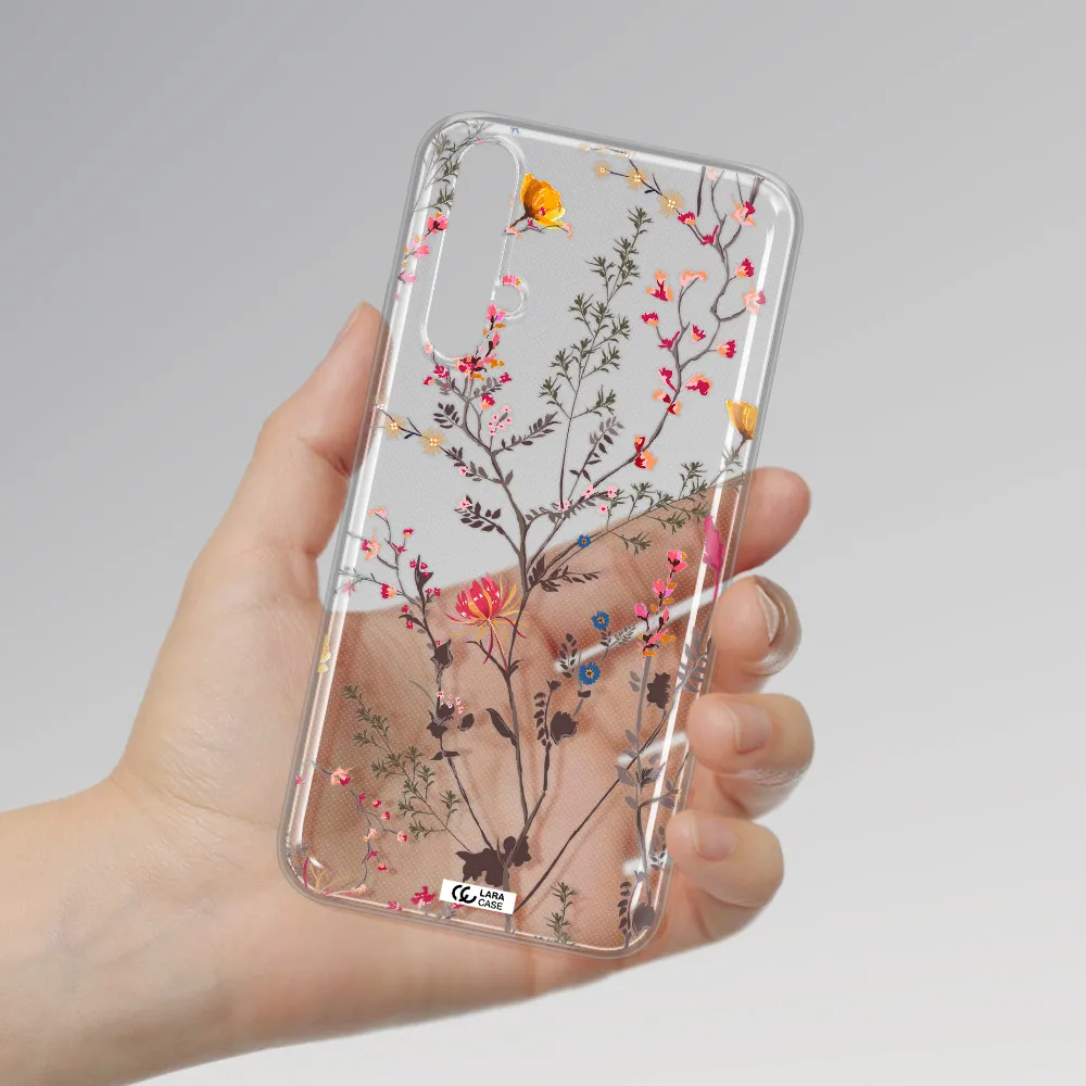 Miniature Flower Huawei Nova 5t Clear TPU Case