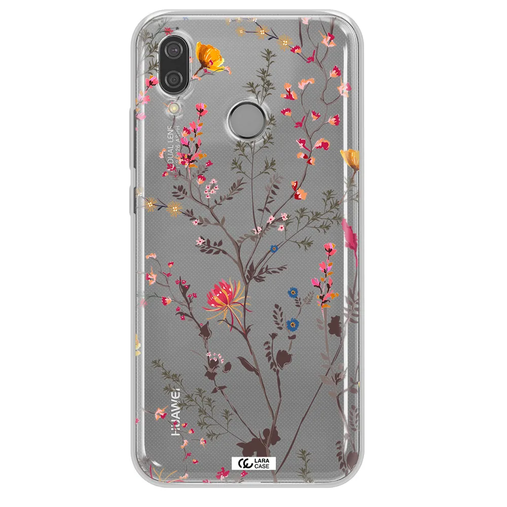 Miniature Flower Huawei P20 Lite Clear TPU Case