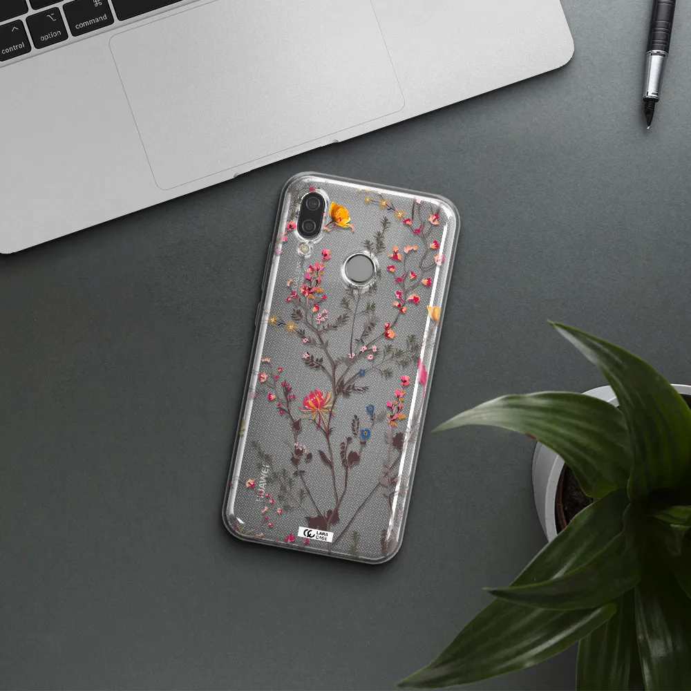 Miniature Flower Huawei P20 Lite Clear TPU Case