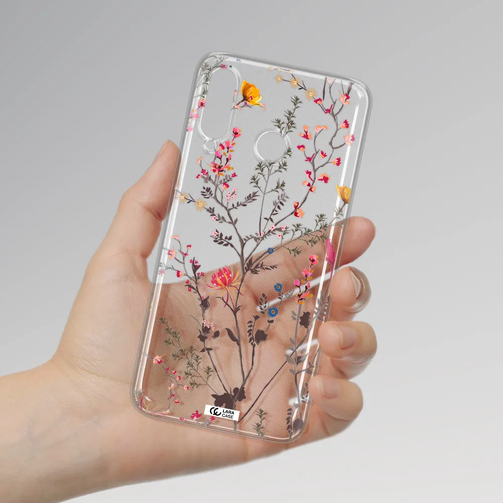 Miniature Flower Huawei P30 Lite Clear TPU Case