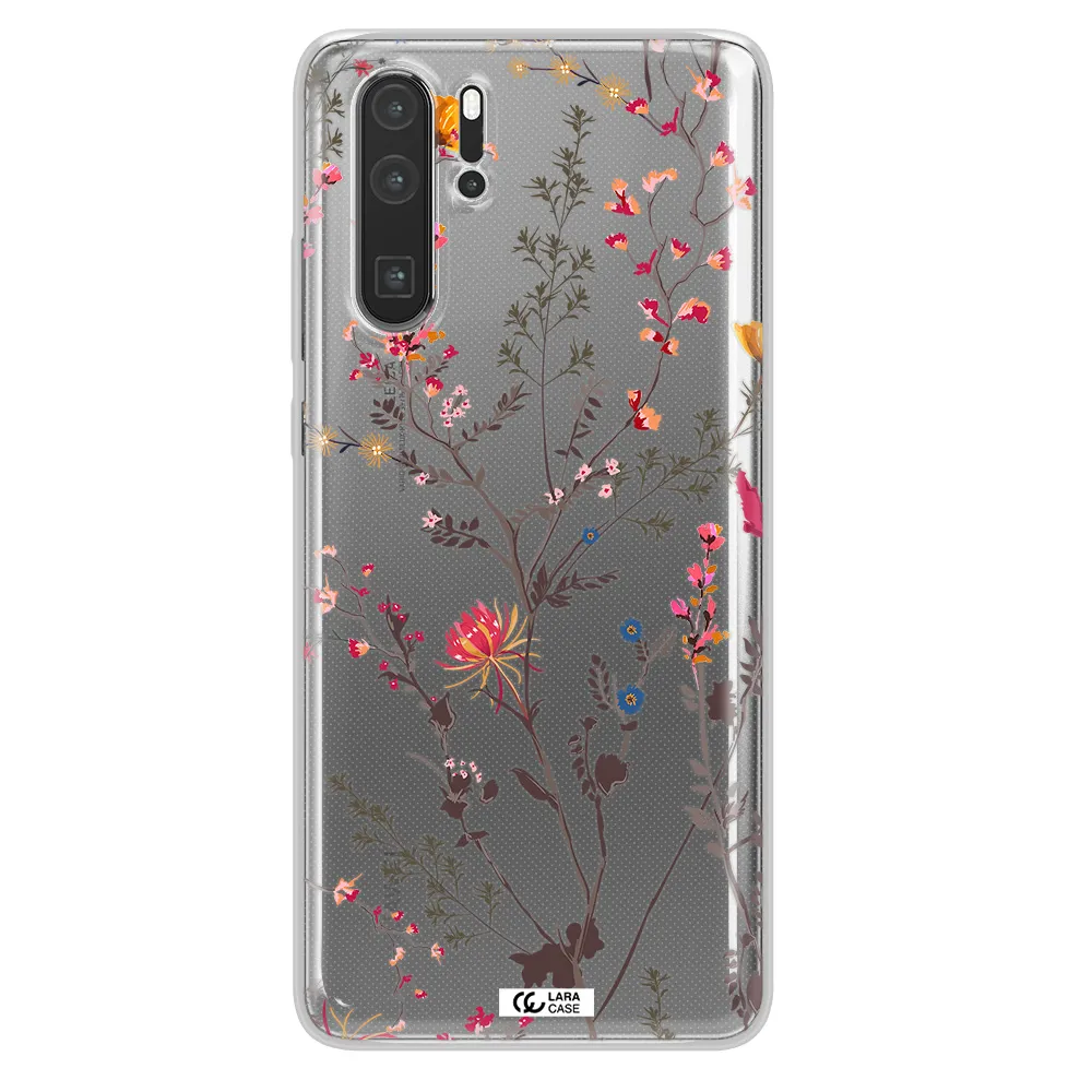Miniature Flower Huawei P30 Pro Clear TPU Case