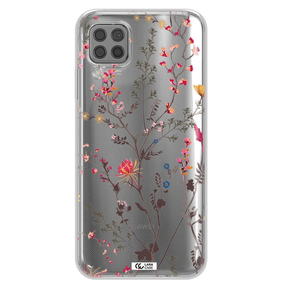 Miniature Flower Huawei P40 Lite Clear TPU Case