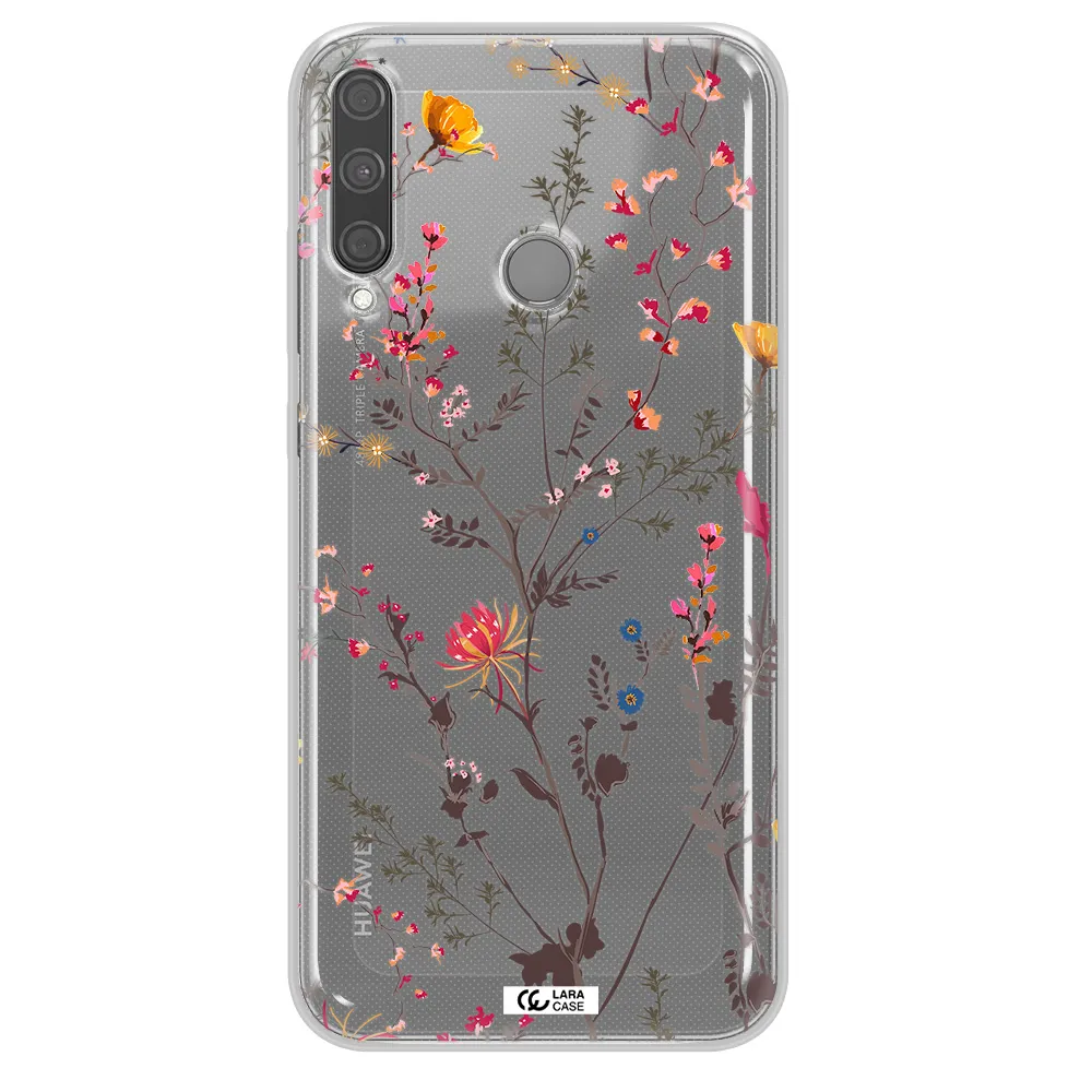 Miniature Flower Huawei P40 Lite E Clear TPU Case