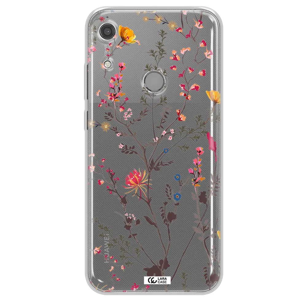 Miniature Flower Huawei Y6S Clear TPU Case