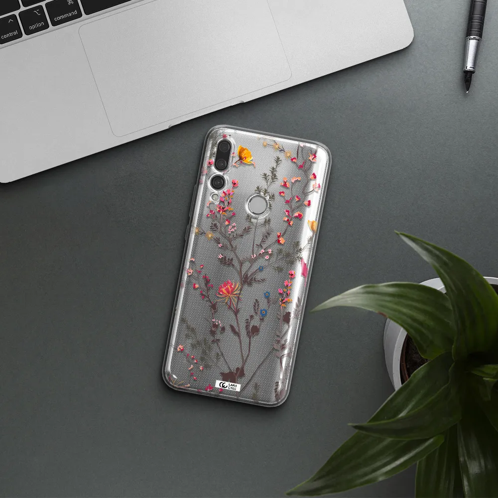 Miniature Flower Huawei Y9 Prime 2019 Clear TPU Case