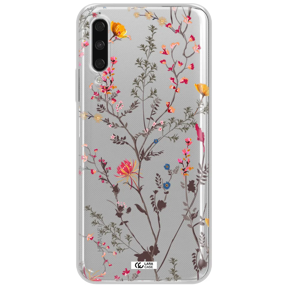 Miniature Flower Huawei Y9S Clear Tpu Case