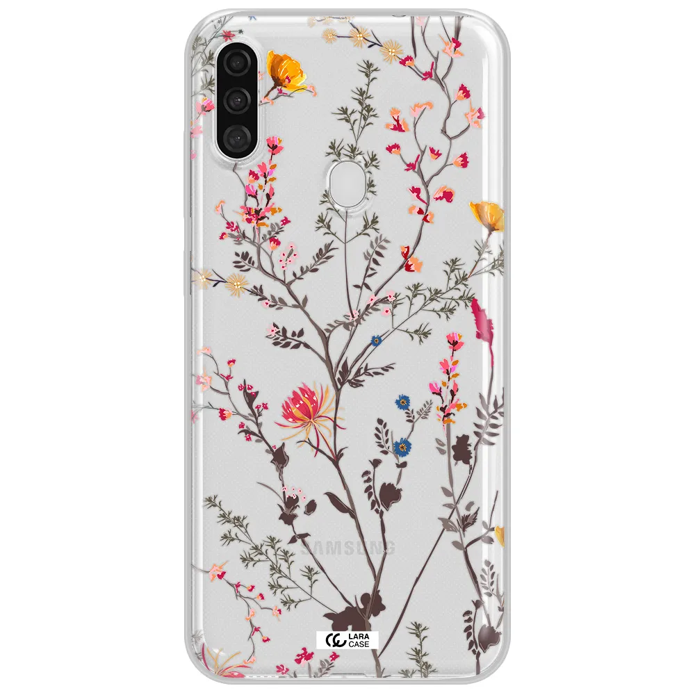 Miniature Flower Samsung A11 Clear TPU Case