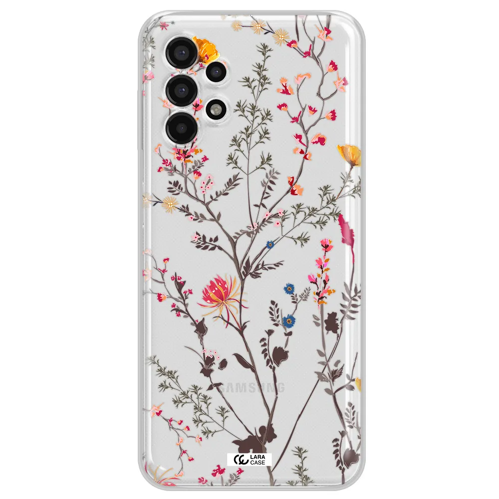 Miniature Flower Samsung A13 4g Clear TPU Case
