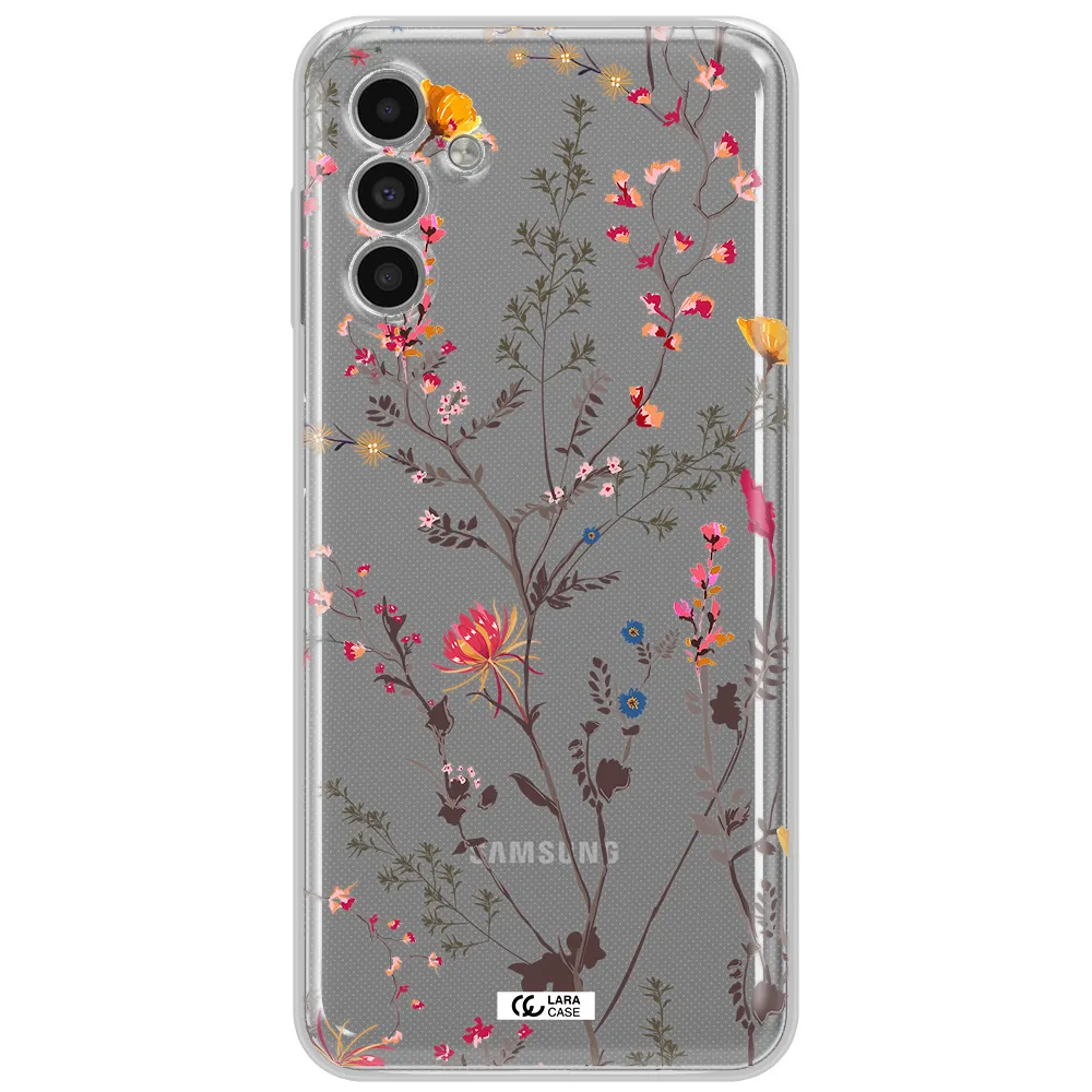 Miniature Flower Samsung A13 5G Clear Tpu Case