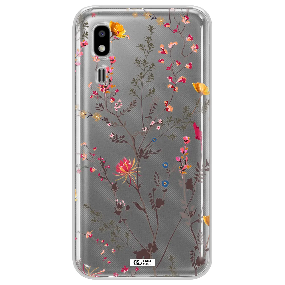 Miniature Flower Samsung A2 Core Clear TPU Case