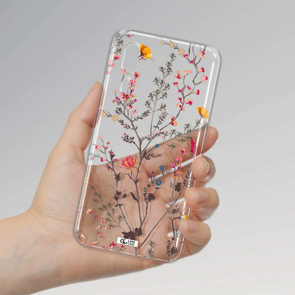 Miniature Flower Samsung A2 Core Clear TPU Case