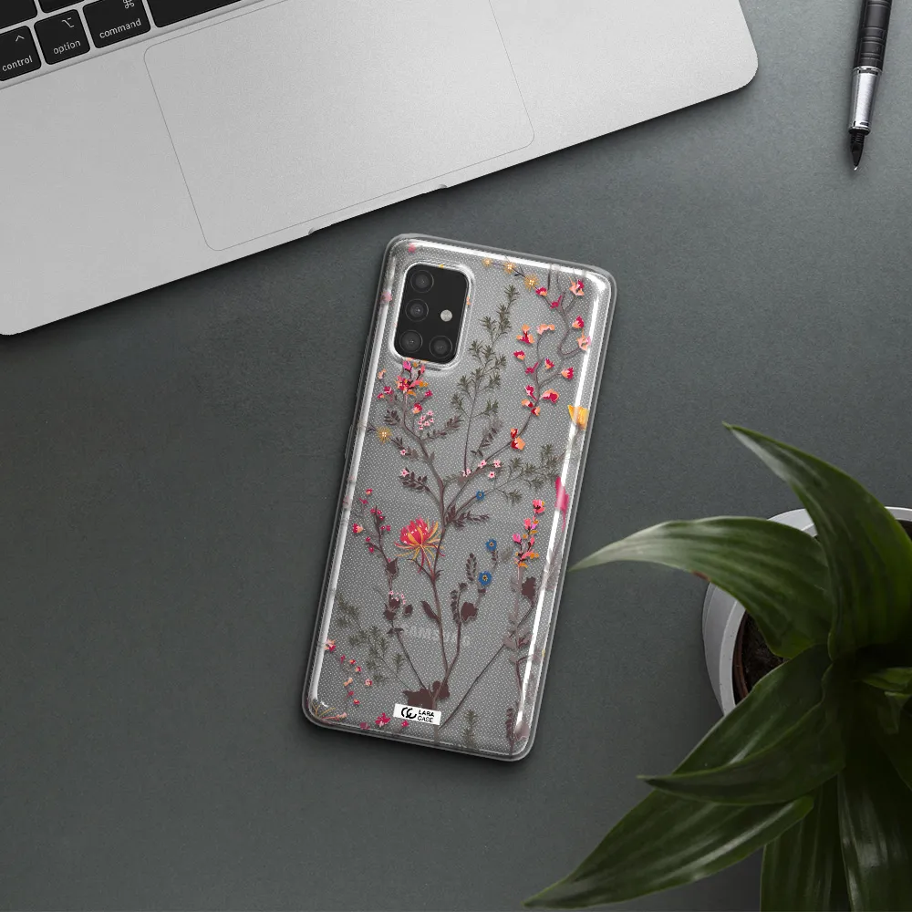 Miniature Flower Samsung A51 Clear TPU Case