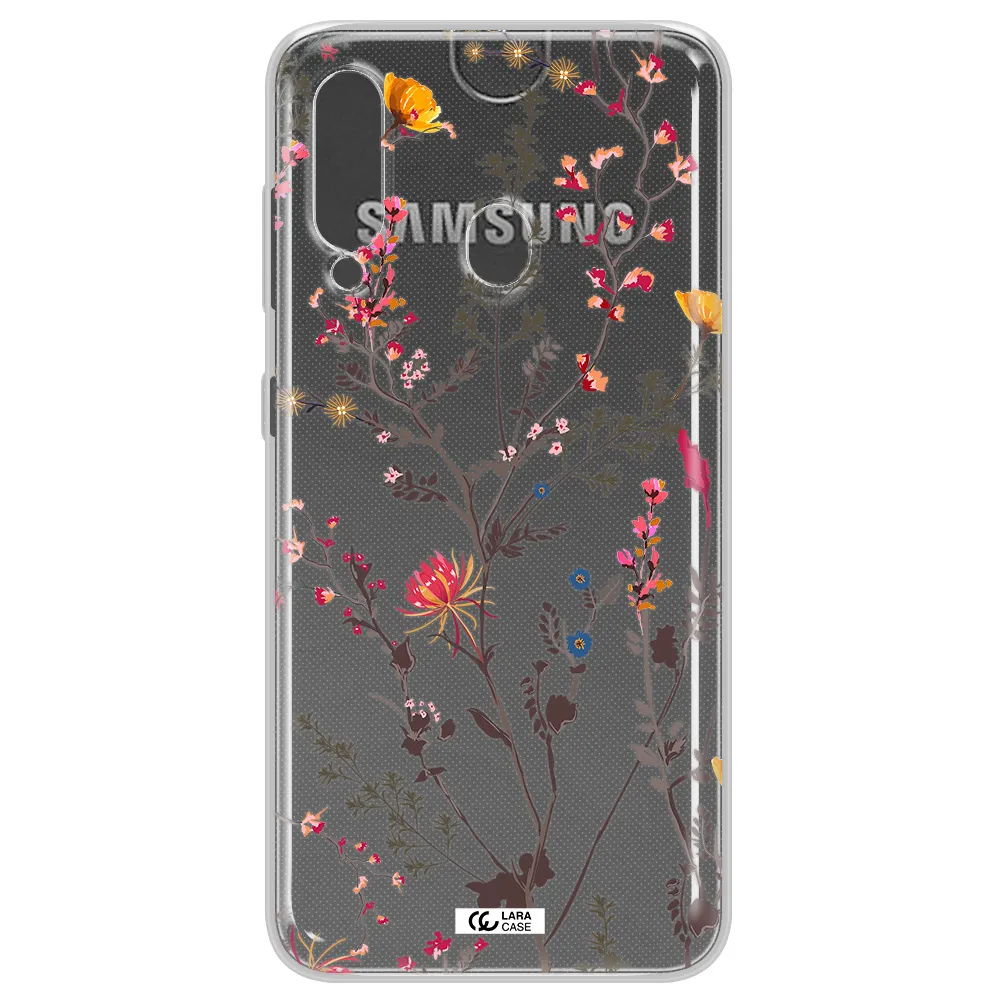 Miniature Flower Samsung A60 Clear TPU Case
