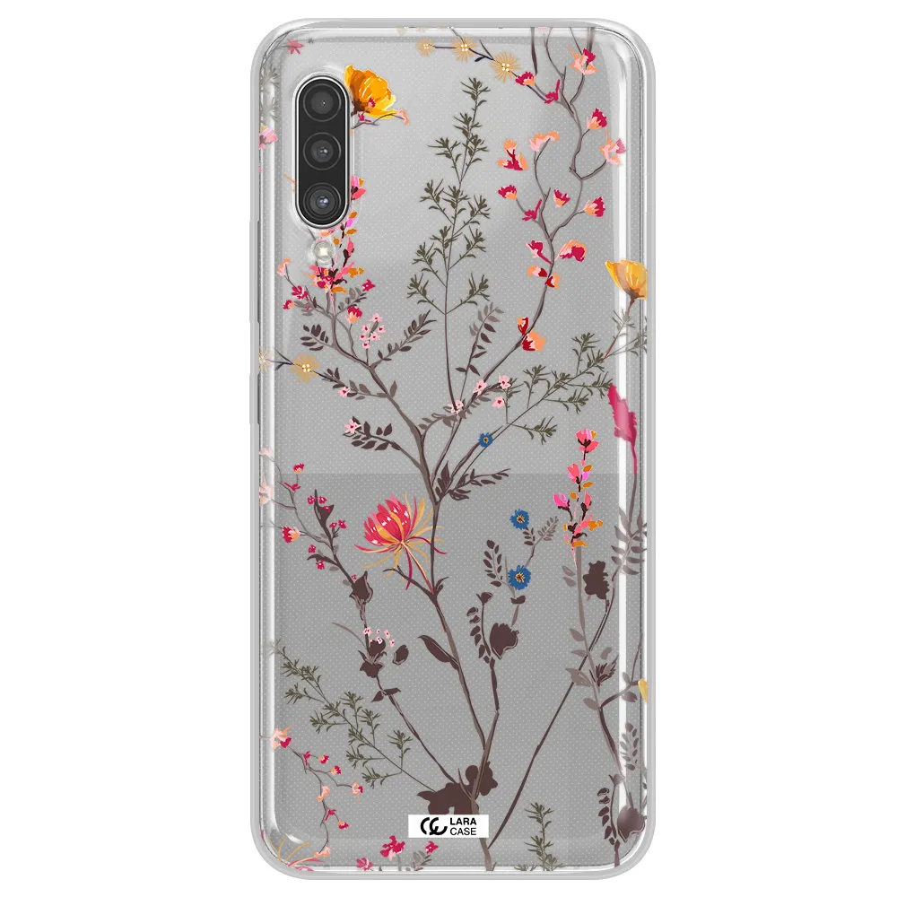 Miniature Flower Samsung A90 Clear TPU Case