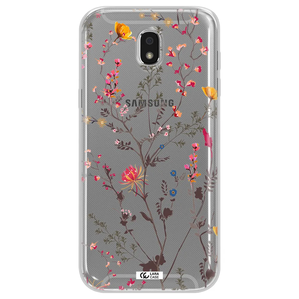 Miniature Flower Samsung J5 2017 Clear TPU Case