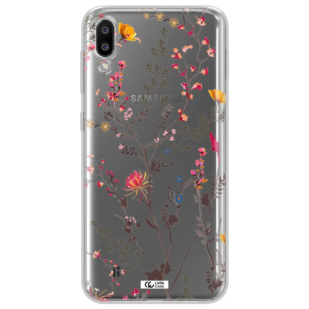 Miniature Flower Samsung M10 Clear TPU Case