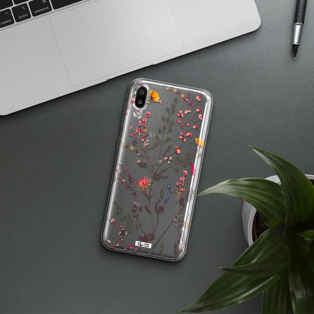 Miniature Flower Samsung M10 Clear TPU Case