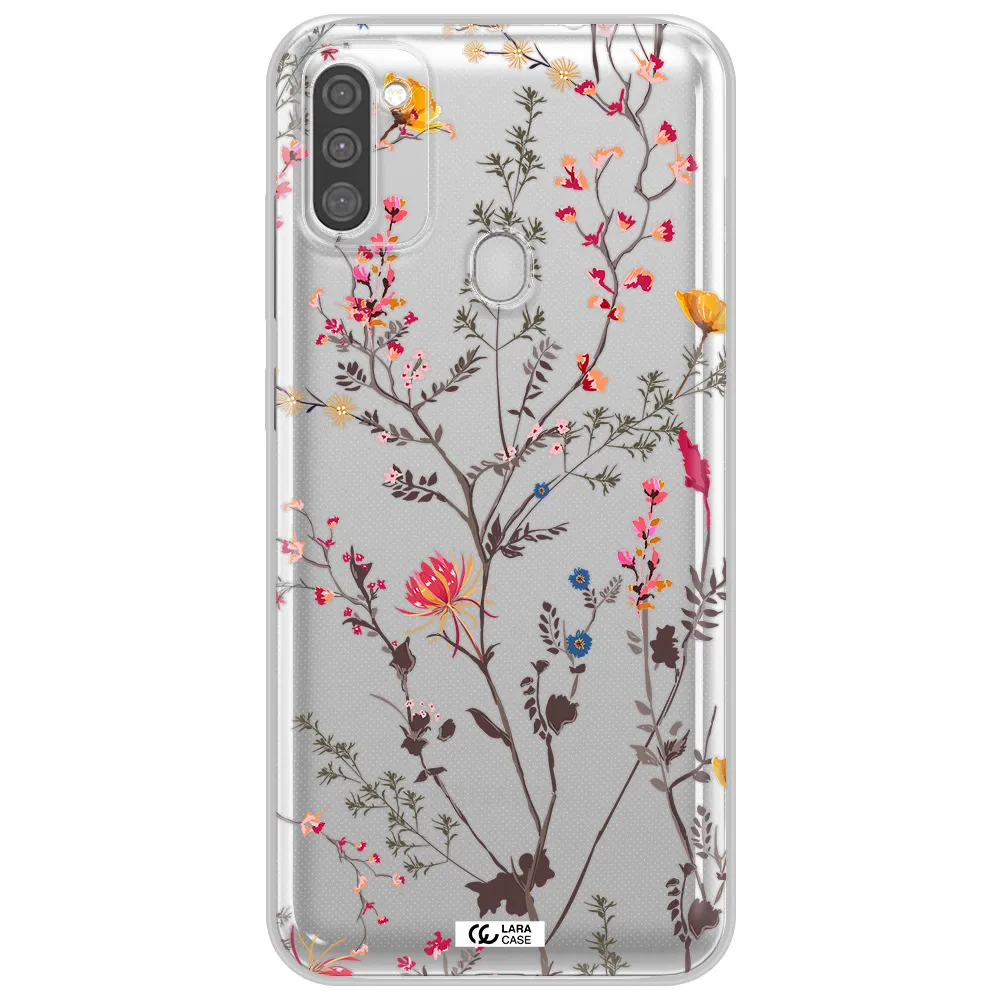 Miniature Flower Samsung M11 Clear TPU Case