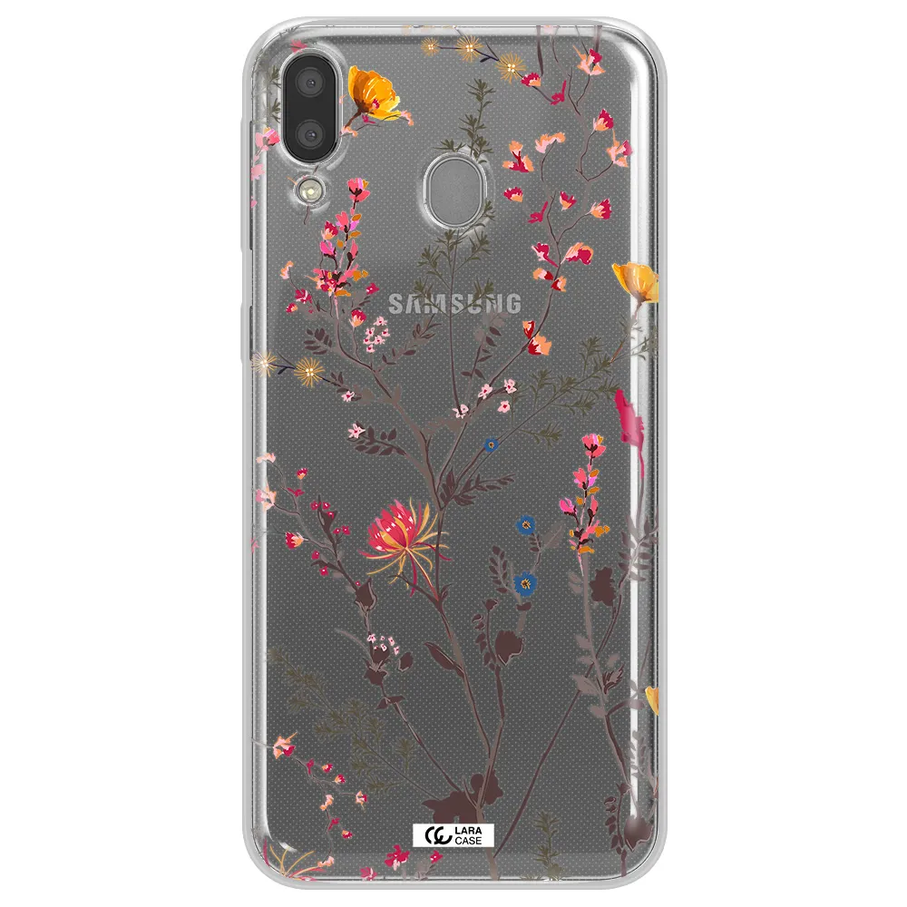 Miniature Flower Samsung M20 Clear TPU Case