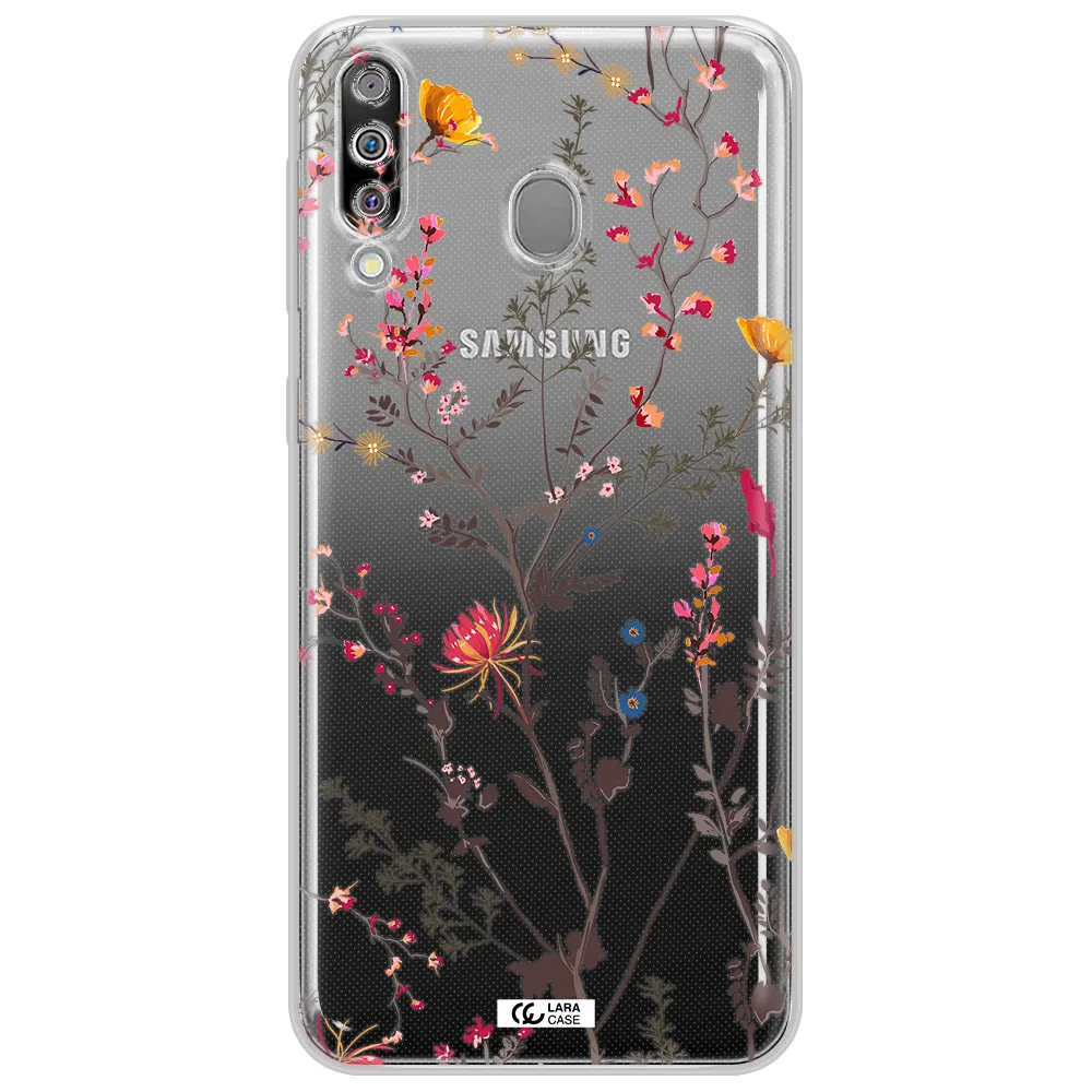 Miniature Flower Samsung M30 Clear TPU Case