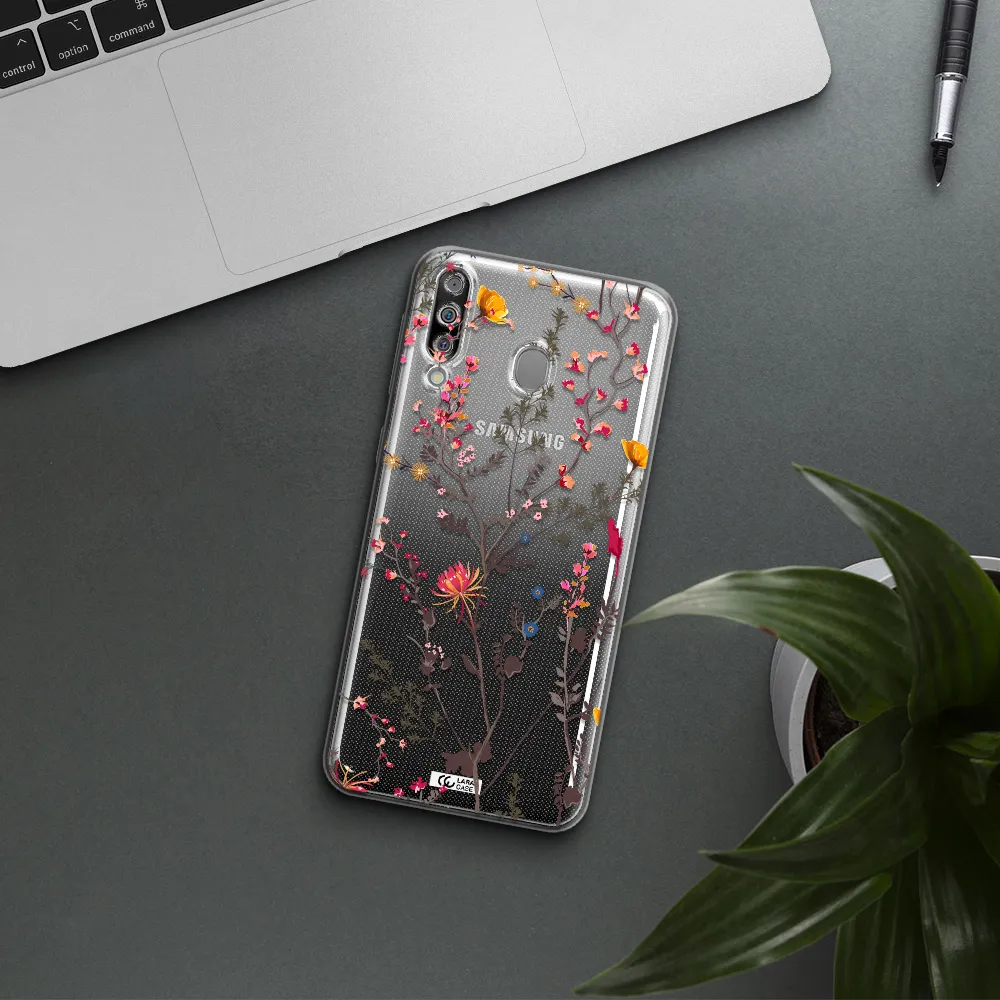 Miniature Flower Samsung M30 Clear TPU Case