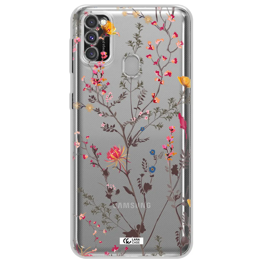 Miniature Flower Samsung M30S Clear TPU Case