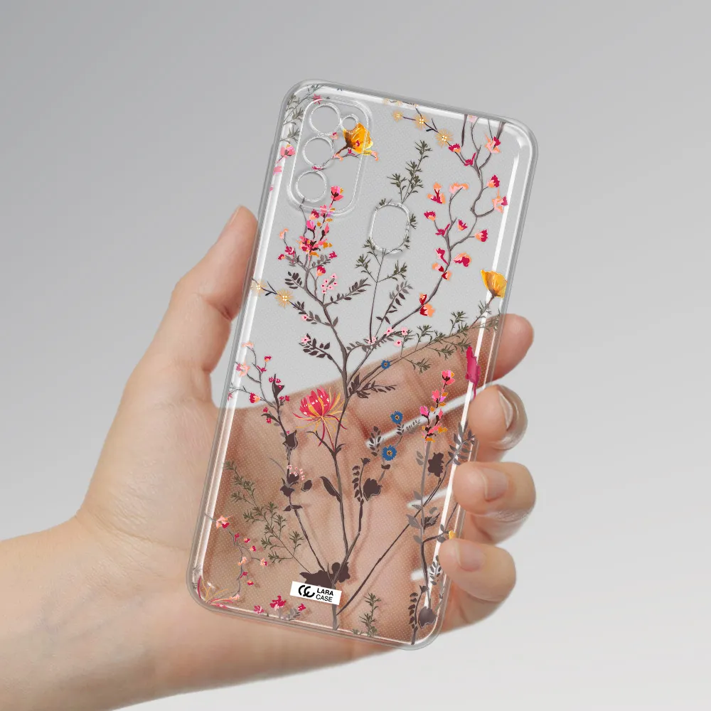 Miniature Flower Samsung M30S Clear TPU Case