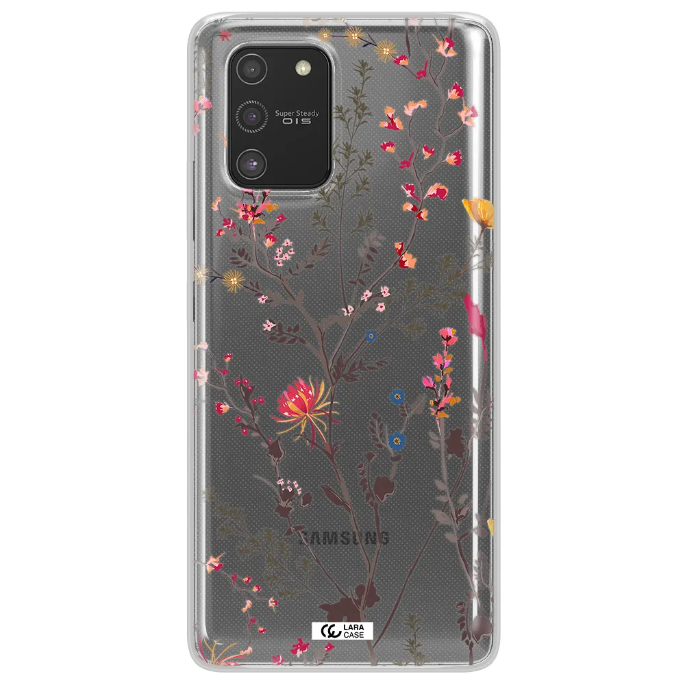Miniature Flower Samsung S10 Lite Clear TPU Case