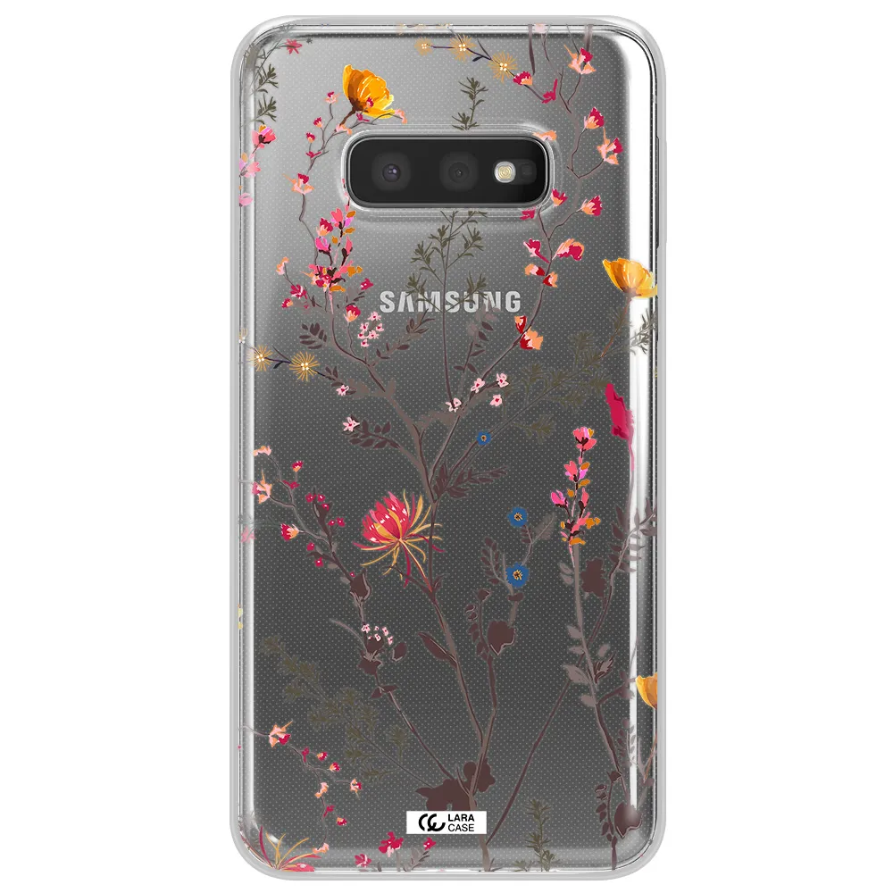 Miniature Flower Samsung S10e Clear TPU Case