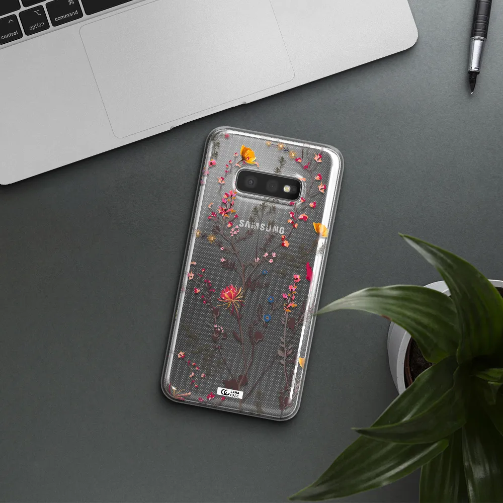 Miniature Flower Samsung S10e Clear TPU Case