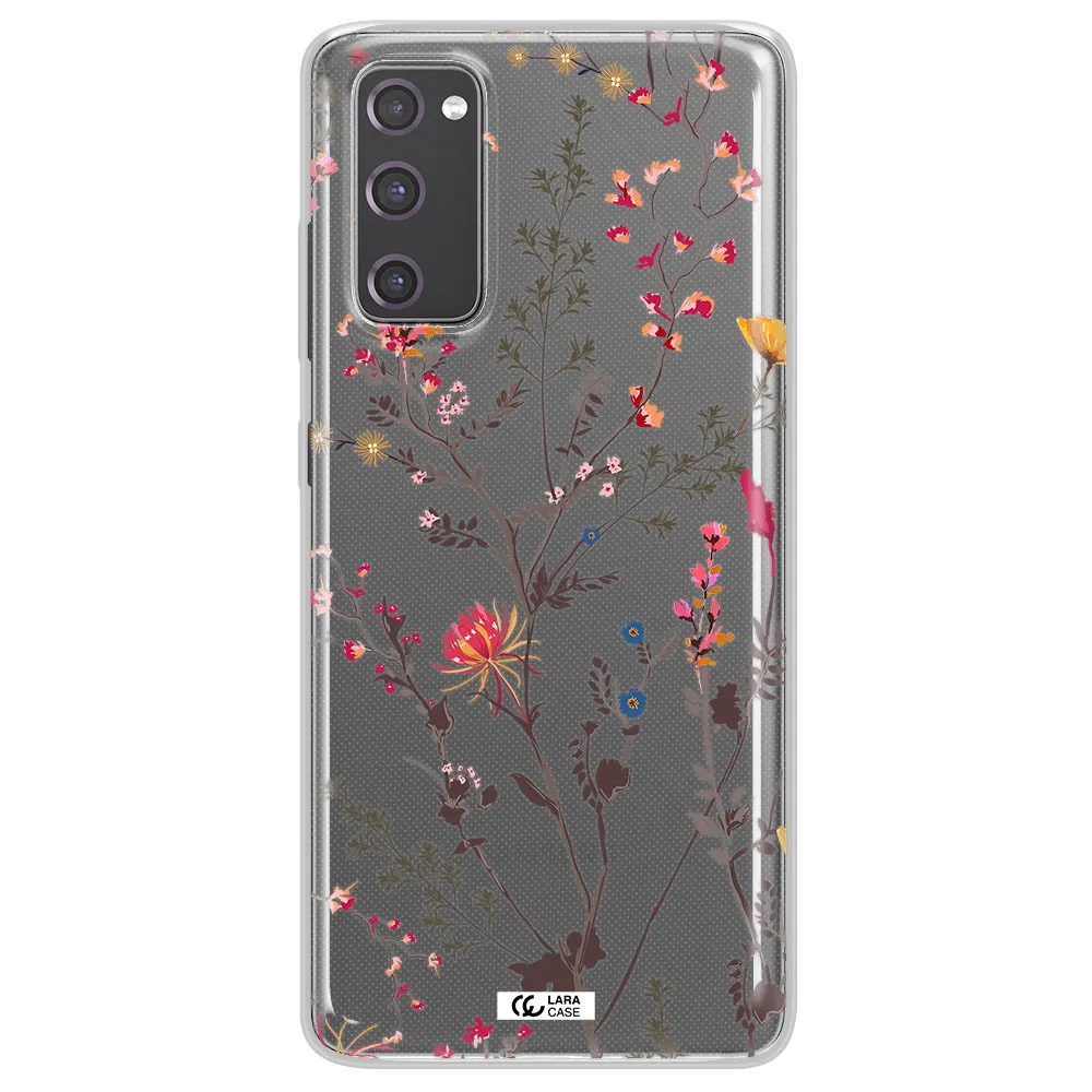 Miniature Flower Samsung S20 Fe Clear TPU Case