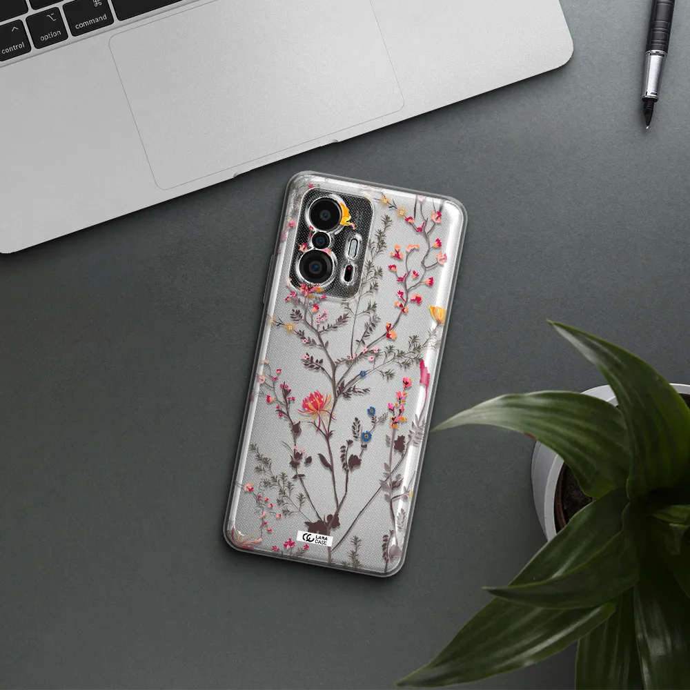 Miniature Flower Xiaomi 11T Clear Tpu Case