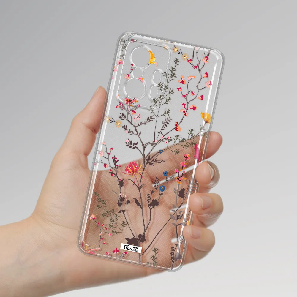 Miniature Flower Xiaomi 11T Pro Clear Tpu Case