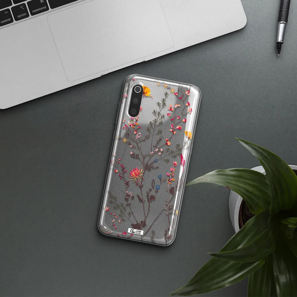 Miniature Flower Xiaomi Mi 9 Clear TPU Case