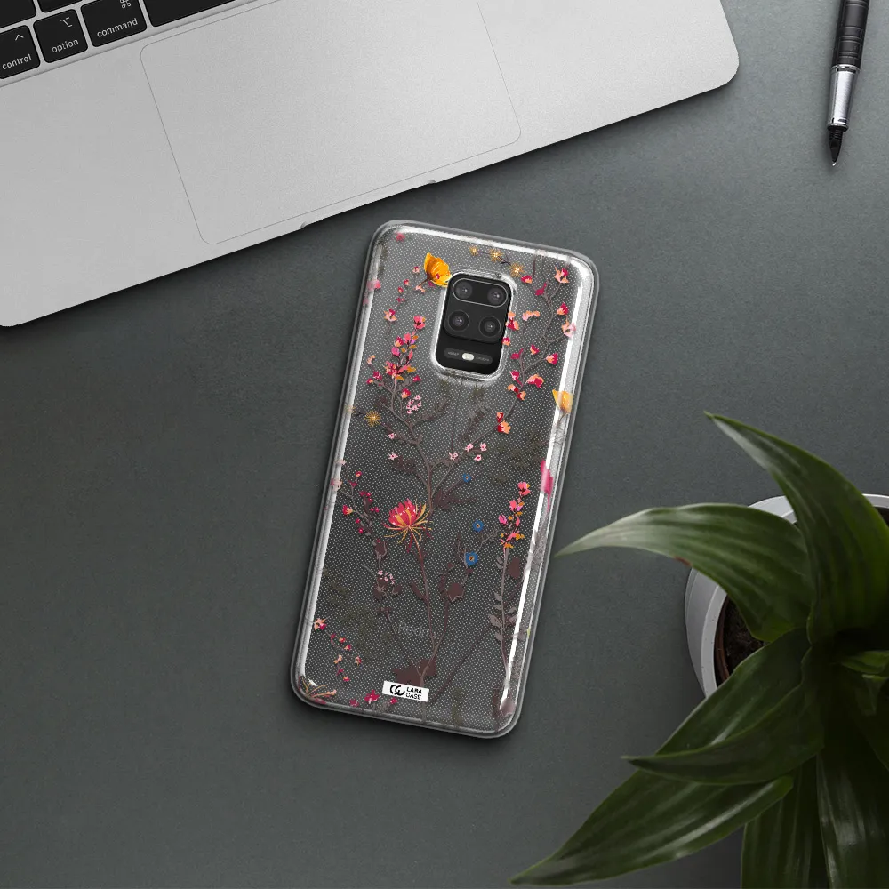Miniature Flower Xiaomi Note 9S Clear TPU Case
