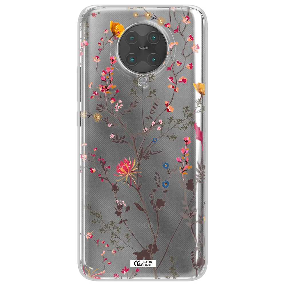Miniature Flower Xiaomi Poco F2 Pro Clear TPU Case