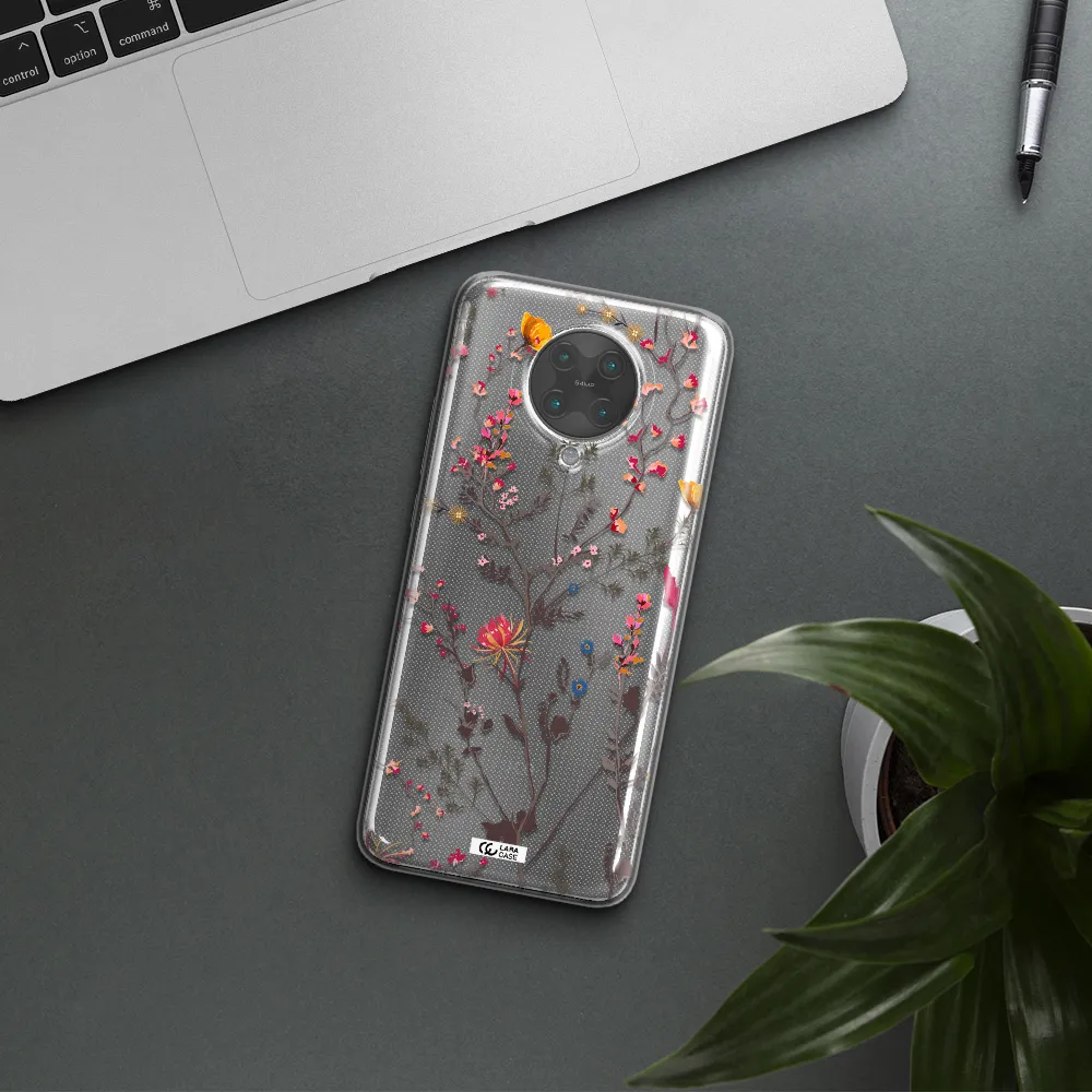 Miniature Flower Xiaomi Poco F2 Pro Clear TPU Case